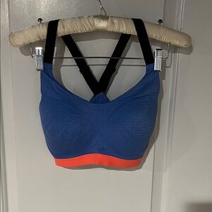 Victoria's Secret Blue and Orange Sports Bra